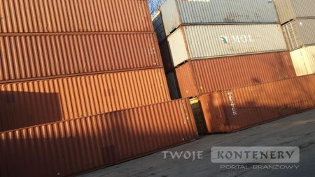 Kontener 40HC NAJTANIEJ magazyn morski SZCZELNY 100% Malaszewicze kontener magazynowy