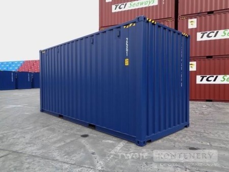20HC WYSOKI kontener morski magazynowy budowlany 20HC OCLONY! Gdansk container